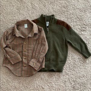 Boys sweater set